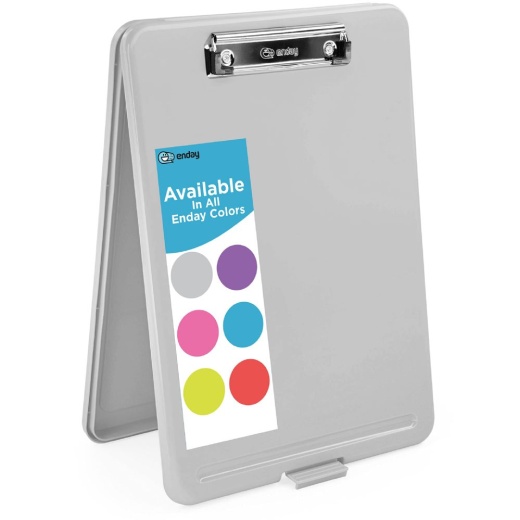 18 Pieces Translucent Clipboard Storage Case Gray - Keep Your Office Organized