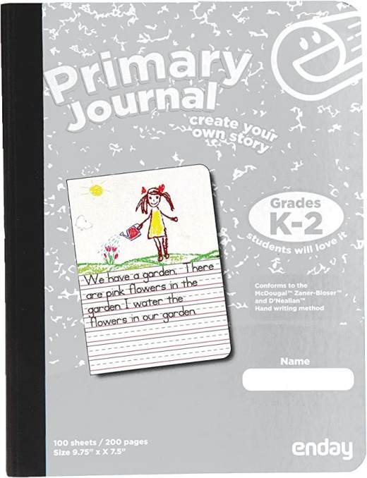 48 Pieces Composition Book Primary Journal 100 Ct. Grey - Note Books & Writing Pads
