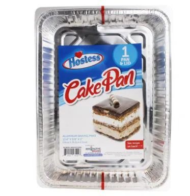 44 Pieces Hostess Baking Pan And Lid - Aluminum Pans for Baking Delights