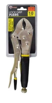 18 Pieces Locking Pliers with Rubber Grip 10 Inch