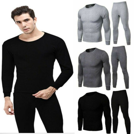 36 Sets Men Thermal Set's With Brushed Fleece Lining - Mens Thermals