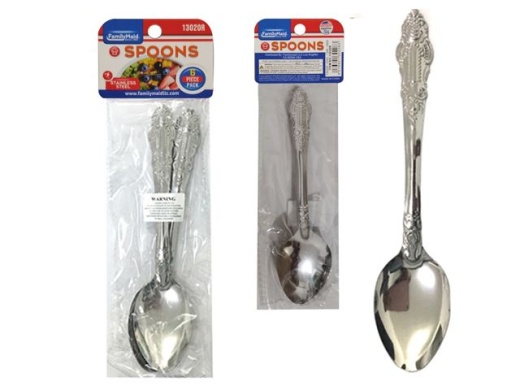 96 Pieces 6 Piece Stainless Steel Spoons - Kitchen Gadgets & Tools