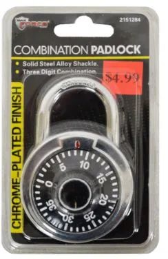 24 Pieces Combination Lock - Padlocks and Combination Locks