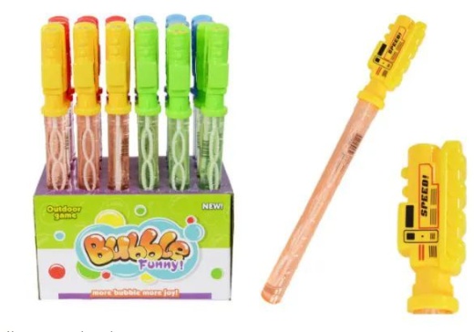 72 Pieces Bubble Stick Train - Bubbles