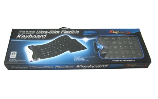 24 Pieces Flexible Rubber Key Board - Computer Accessories