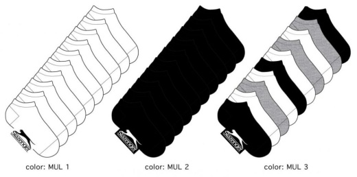 360 Pieces Boy's Athletic Low Cut Socks - Size 6-8 - Boys Ankle Sock