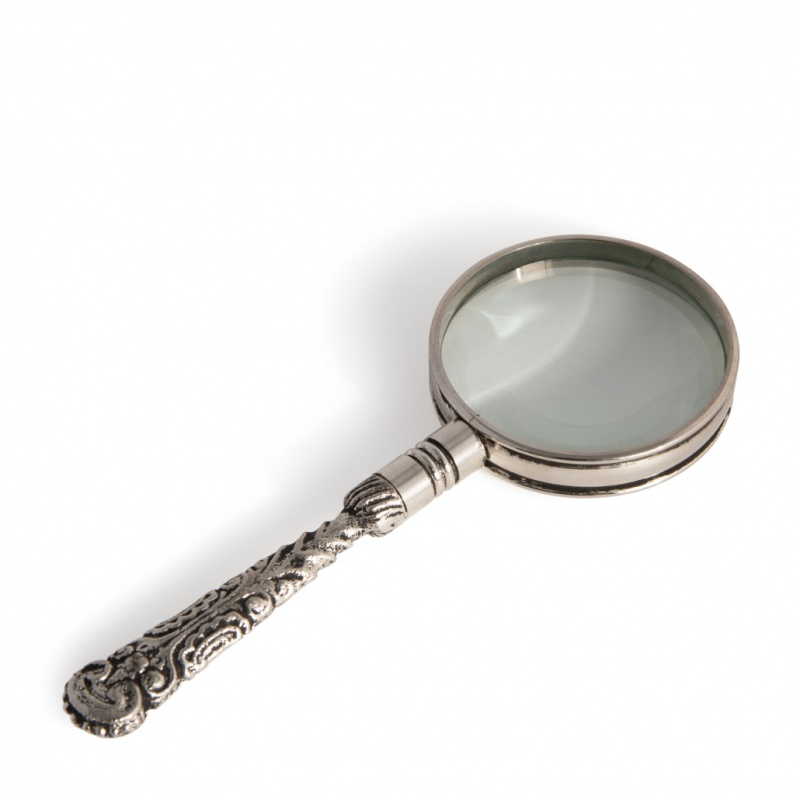 Rococo Magnifier, Silver