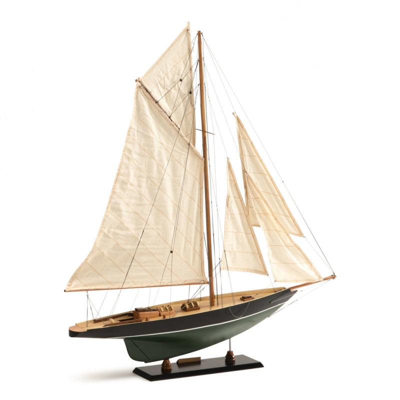 Sail Model 1898, Black/Green