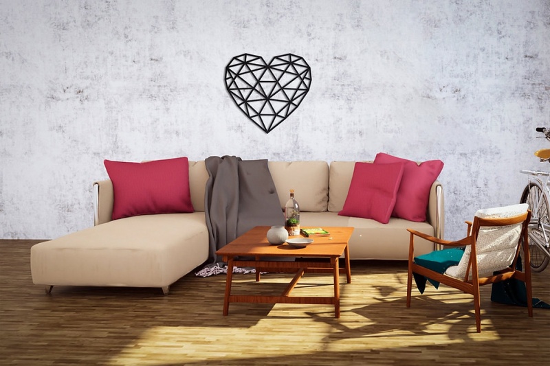Heart Wall Decor Puzzle
