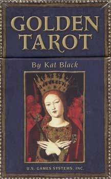 Golden Tarot Deck & Book By Kat Black