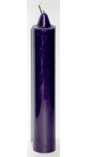 9" Purple Pillar Candle