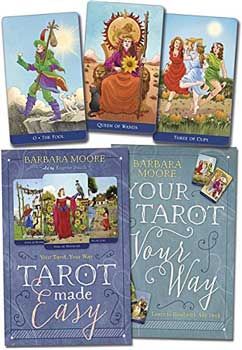 Tarot Made Easy (Deck And Book) By Barbara Moore