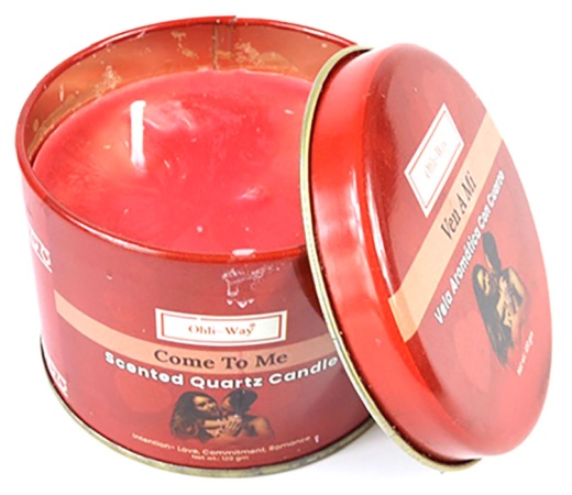 Ven A Mi (Come To Me) Quartz Tin Candle