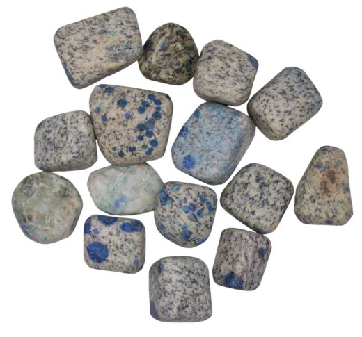1 Lb K2 Tumbled Stones - Rare Afghanite Crystal for Spiritual Growth