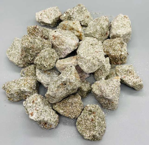 3# Flat of Lepidolite, Green Rough from Brazil