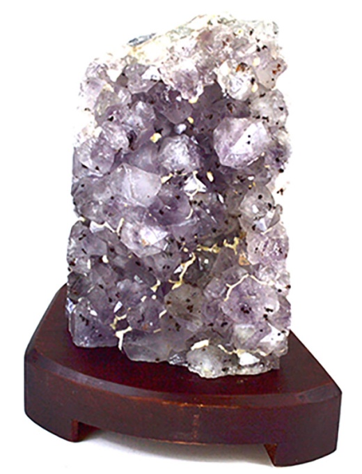 Amethyst Druse Lamp: Illuminate Your Space with Elegance