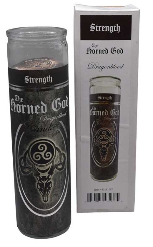 90 Hr Horned God (Dragonblood) Jar Candle