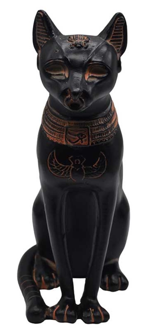 Bastet Statue: Exquisite Cat Form Figurine - 5 1/2"