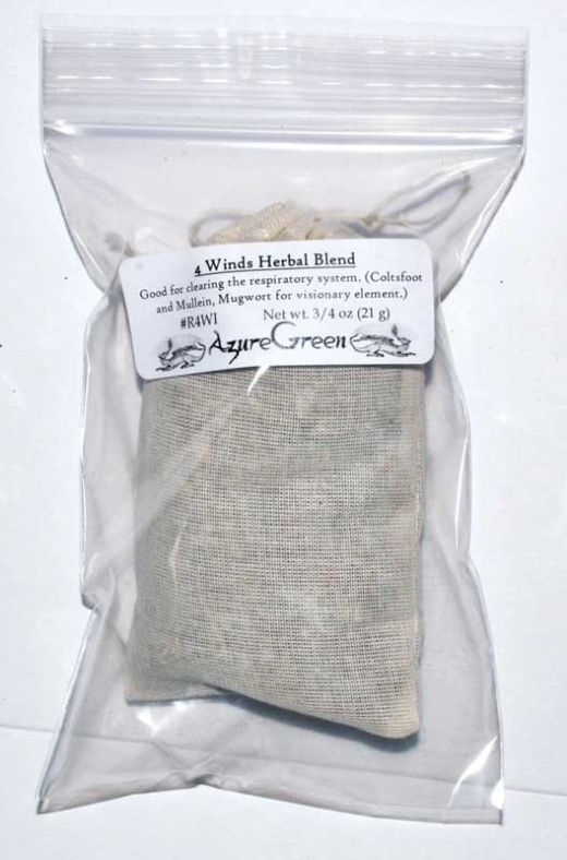 Four Winds Herbal Smoking Blend 3/4 Oz - Unlock the Power of Natural Wisdom and Protection