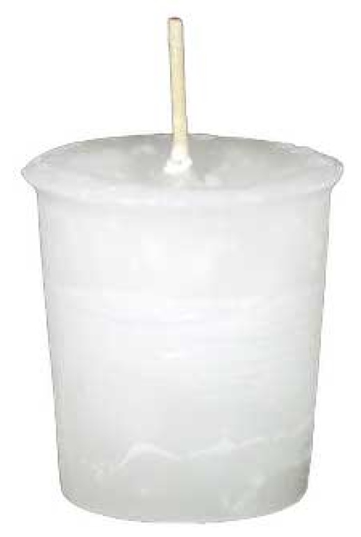 Spirit Herbal Votive - White