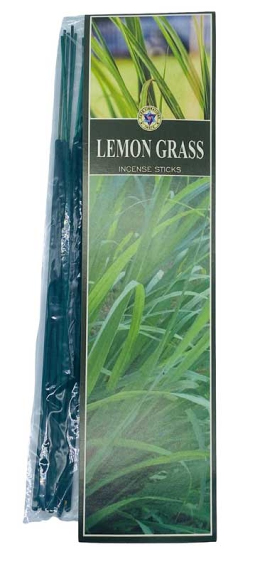 20 Lemongrass Incense Sticks - Pure Vibrations