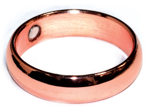 Copper Magnetic Size 11 Ring - Experience the Power of Magnets and Copper