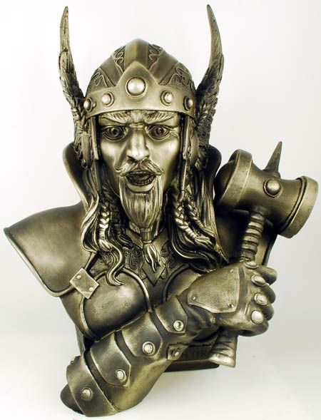 Thor Bust 14" - Unleash the Power of the God of Thunder