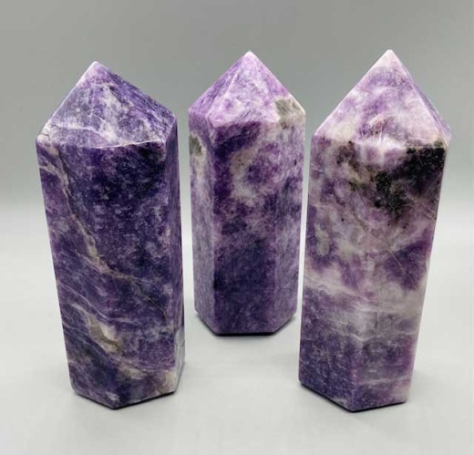 Lepidolite Obelisk - A Tower of Balance and Harmony