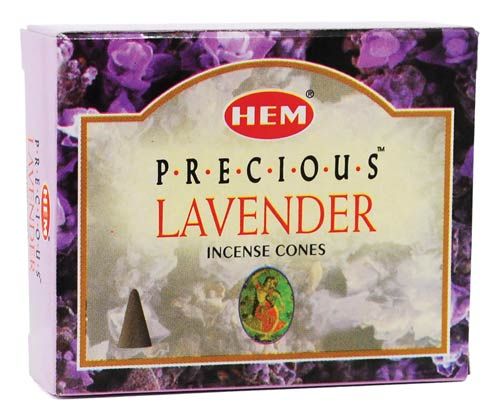 Lavender Hem Cone - 10 Cones Per Box