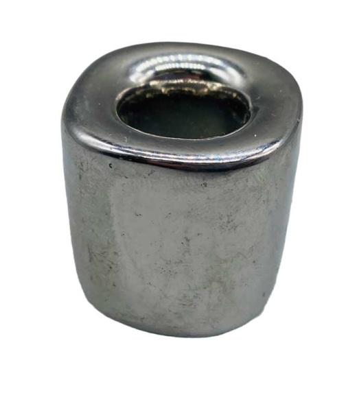 Silver Ceramic Holder for Chime Candles