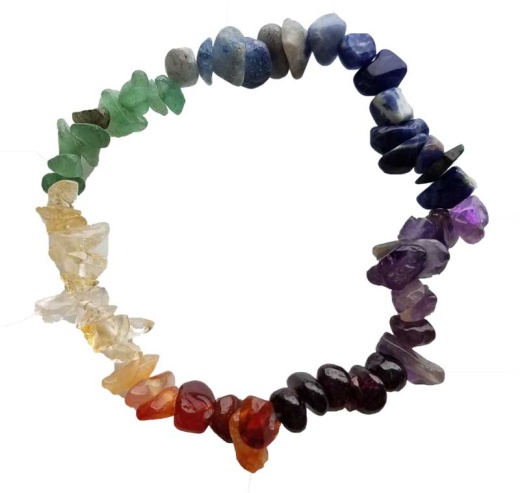 7 Chakra Chip Bracelet - Balance Your Mind and Body with Ease