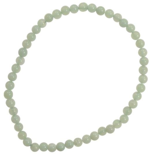 4Mm Amazonite Stretch Bracelet
