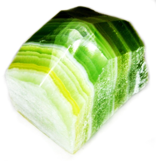 Green Calcite Polished Point