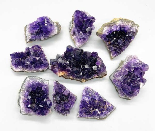 1 Lb Amethyst Druse - Natural Stone of Peace and Happiness