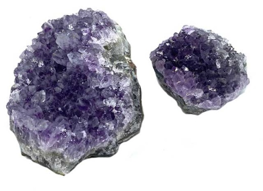 Flat of Amethyst Uruguay Druse