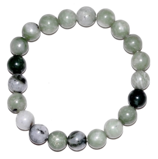 8Mm Green Jade Bracelet - A Symbol of Peace and Purity
