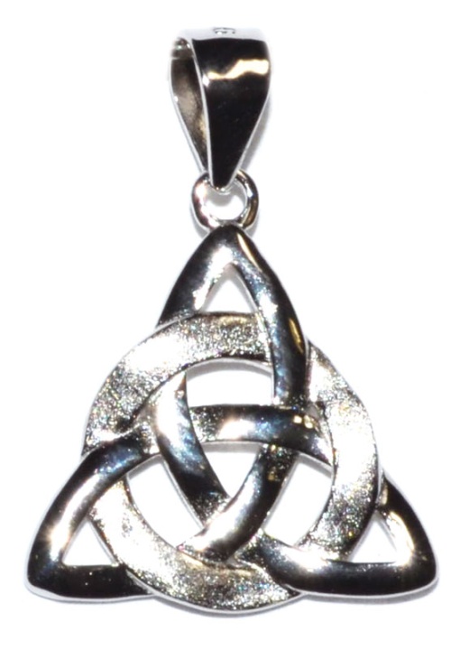 5/8 Triquetra Sterling Pendant
