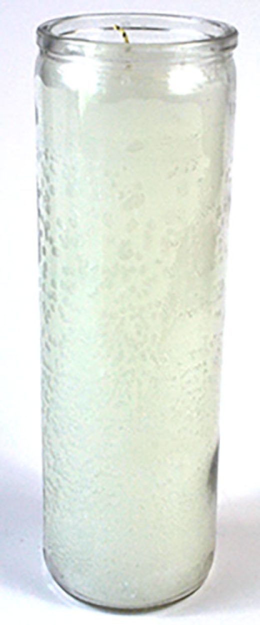 White 7-Day Jar Candle