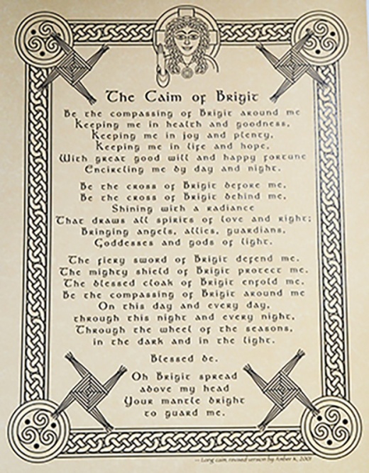 Caim Of Brigit Poster