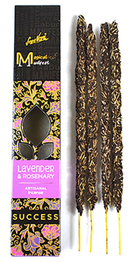 4Pk Lavender & Rosemary (Success) Manifest Stick