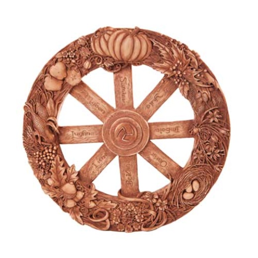 Wheel Of The Year Plaque - Celebrate Life's Cycles with Nature's Beauty