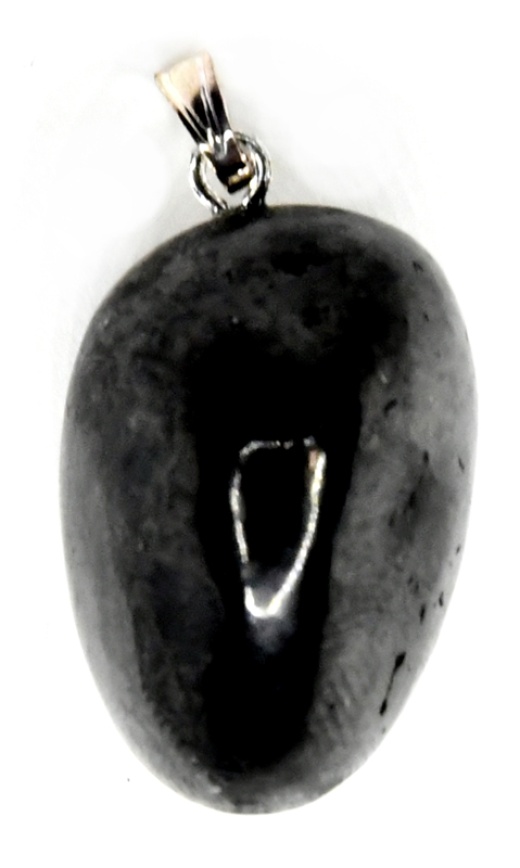 Shungite Tumbled Pendant - Miracle Stone for Healing and Protection