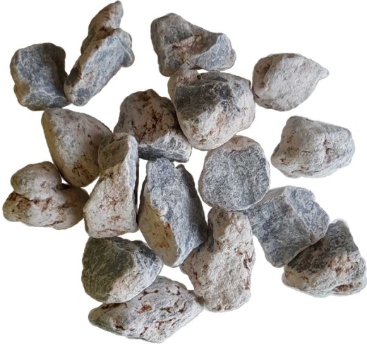 1 Lb Angelite Untumbled Stones - Healing Properties for Peacefulness and Spiritual Growth