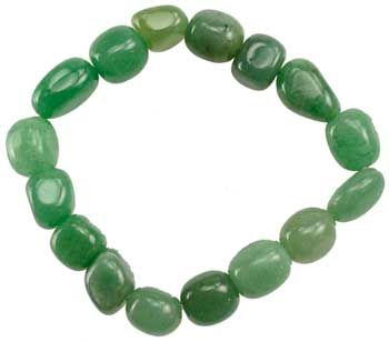 Green Aventurine Gemstone Bracelet for Energy and Meditation Focus