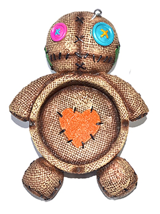 7" Voodoo Doll Ashtray - A Unique Collectible Decorative Piece