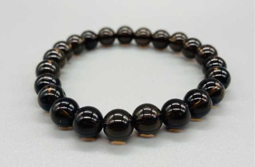 8Mm Smoky Quartz Bracelet