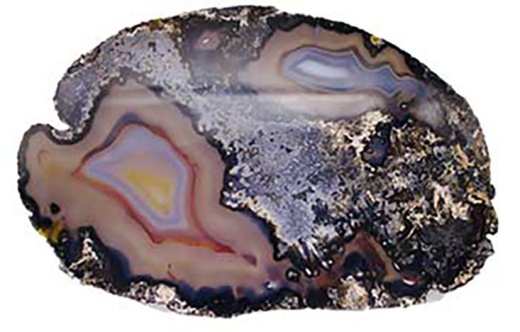 Unique 7" Agate Altar Tile