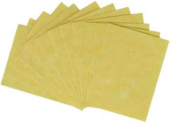 Light Parchment 12 Pack (2" X 2 1/2") for Magic Tricks and Illusions