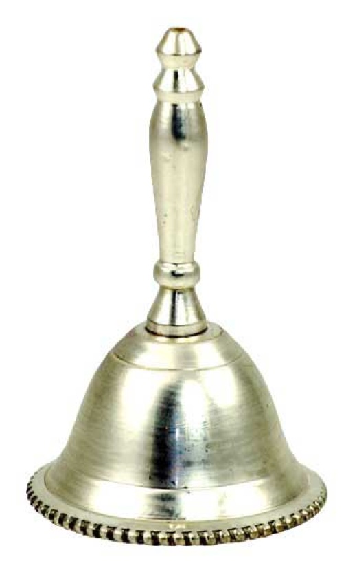 Unadorned Altar Bell 2 1/2" - Simple Elegance for Your Sacred Space