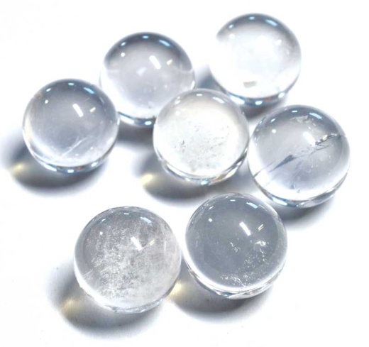 1 Lb 15-25mm Quartz Marble - Master Healer for Energy and Spiritual Growth